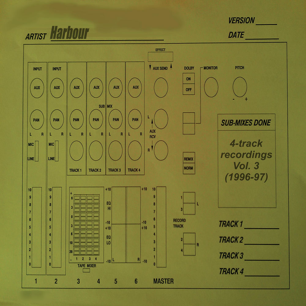 4-Track Recordings, Vol. 3 by HARBOUR